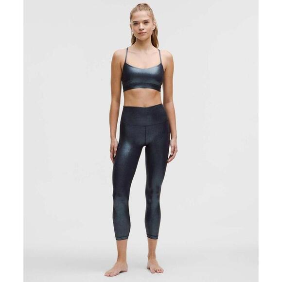 Lululemon Align High-Rise Ribbed Pant 25" *Shine - Size 12 - MSRP $128 - Picture 2 of 4